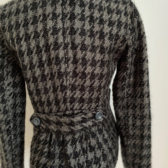 NWT DKNY Jeans Gray Black Plaid Jacket Size XS - Picture 9 of 11